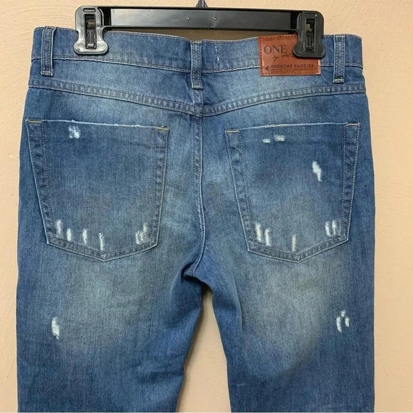 One Teaspoon Relaxed Leg Jeans Size 28 - Picture 6 of 12